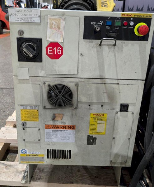 FANUC R-2000IB/210F + R30IB ROBOT ARM AND CONTROL CABINET USED