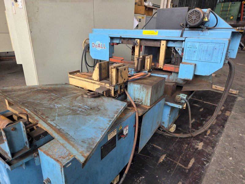 9" X 16" DOALL MODEL C-916SA HORIZONTAL BANDSAW. STOCK # 0559825