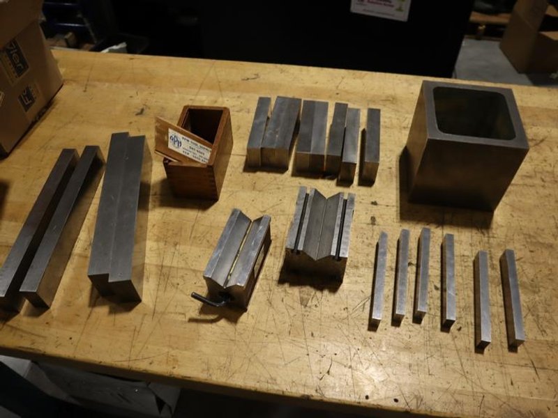 Parallels, Vee-Blocks, Ground Square- Auction Item