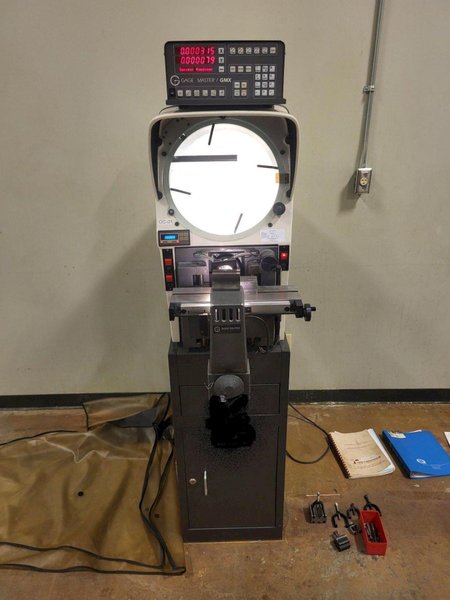 14" Gagemaster Model 29/GMX Bench Top Optical Comparator, S/N 146266690.