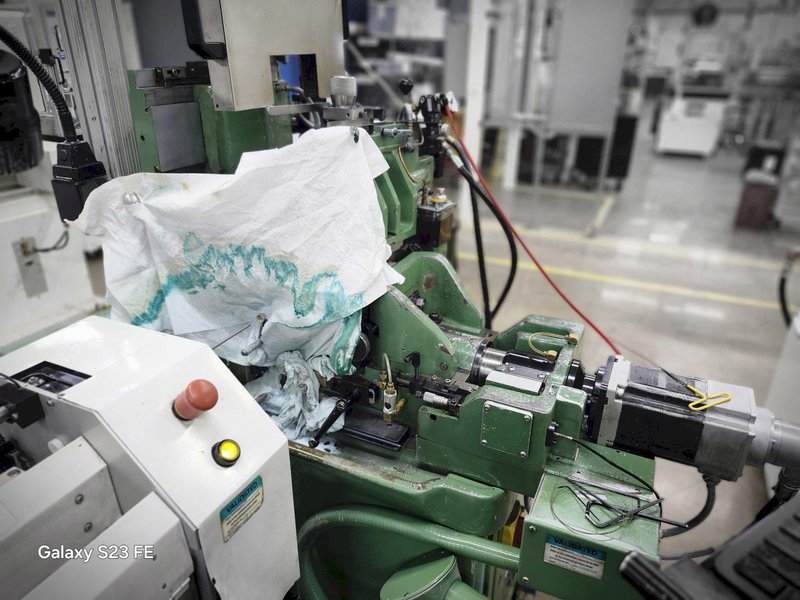 Royal Master Gen 5 (TG12x3) CNC  Guidewire  Centerless Grinder, Grinding Wire from: .0001" to .250", up to 17', with Scale Feedback to: .000004", Strongarm CNC Mini Station 15.1 - Windows Control , 7.5 HP. with Accu-Feed AGF 5M-V Wirefeeder,