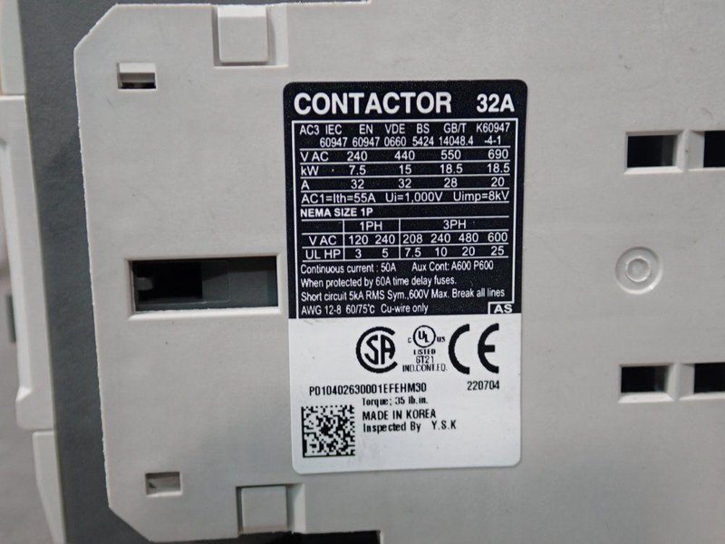 CARLO GAVAZZI BOX OF MAGNETIC CONTATORS   -  CC32S