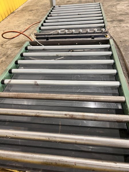 2,000 LBS UNI-CRAFT PASS THROUGH  DUAL SIDED UPENDER WITH ROLLERS : STOCK #21936