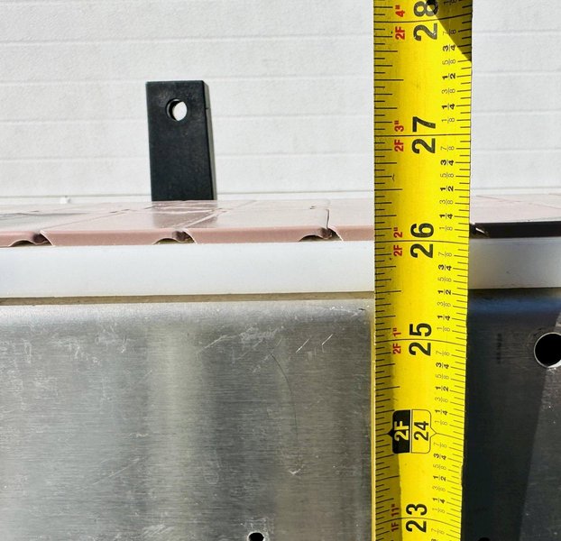 Stainless Steel  |  7.5” x 82” Flattop Belt Conveyor / Smooth Top Belt