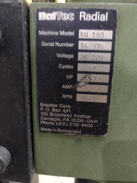 BALTEC ORBITAL RIVETER SPINNER: STOCK #23268