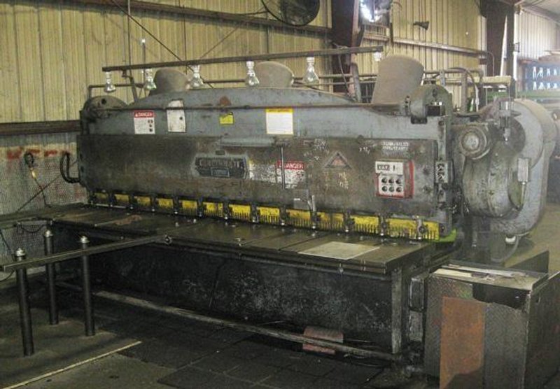 12' x 3/8" CINCINNATI SHEAR