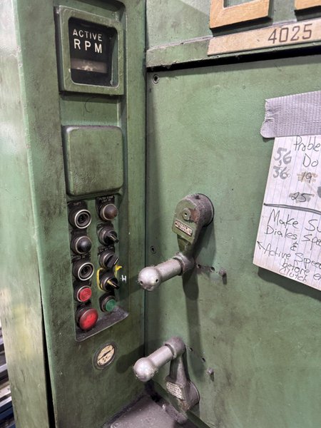 42/137&quot; X 96/264&quot; LEBLOND #4025 HEAVY DUTY SLIDING GAP ENGINE LATHE. STOCK #0888725