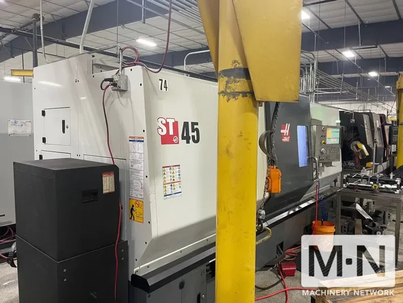 HAAS ST-45 CNC Lathe, 2014