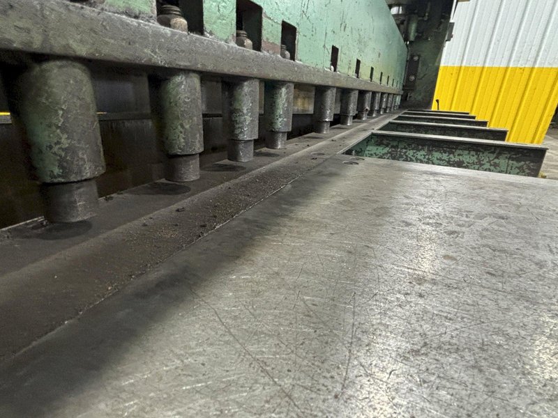 8&#039; X 1/4&quot; BETENBENDER HYDRAULIC POWER STEEL SQUARING SHEAR: STOCK #23332