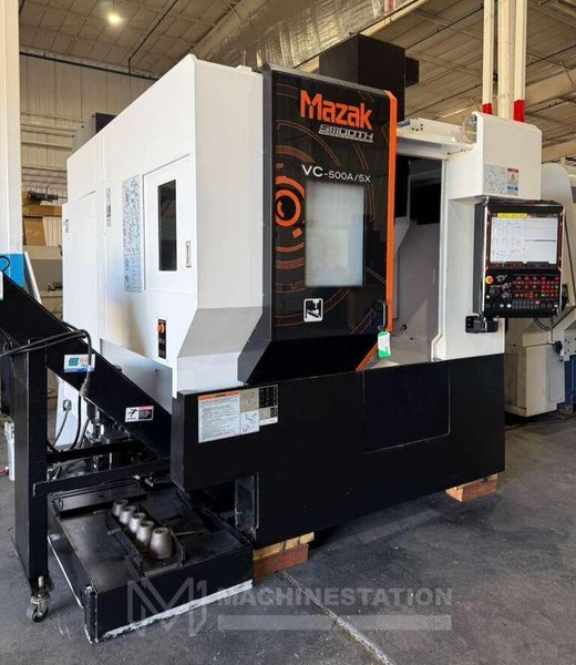 Mazak VC-500A/5X 5 Axis CNC Vertical Machining Center – 2019 Mill