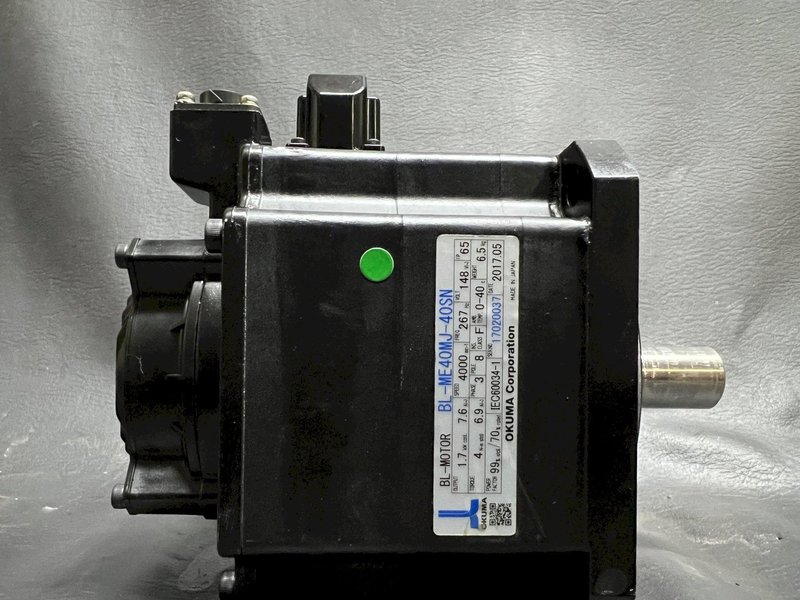 New Okuma BL-ME40J-40SN Servo Motor Straight Shaft ER-MJ-7200D Encoder