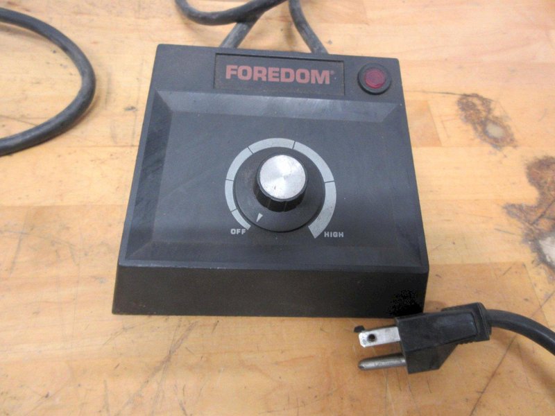 Falcon Tool Co. Spindle Drive Unit with Foredom Variable Speed Control, and Flexible Drive Shafts- Auction Item