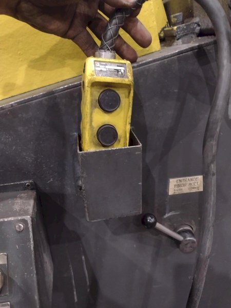 24" X .105" COE MODEL #CPPS-PO MOTORIZED COIL STRIP STRAIGHTENER: YOBRO #24986