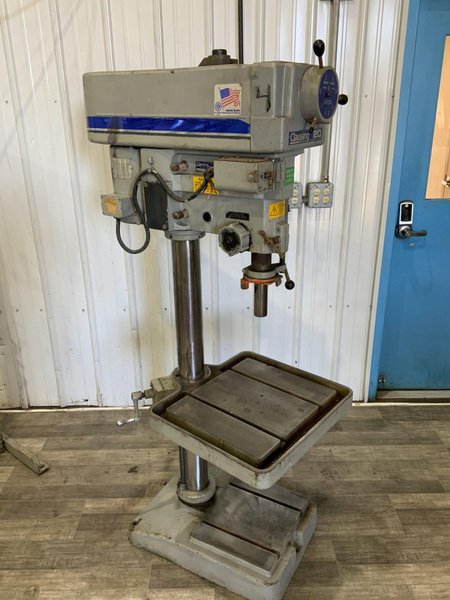 20" CLAUSING MODEL 2277 SINGLE SPINDLE DRILL: STOCK #81484