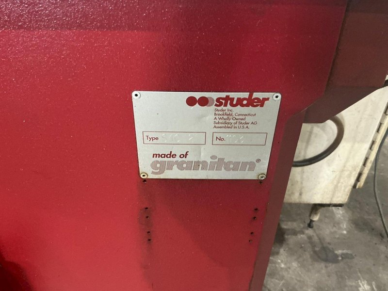 8.9" SWING x 25" CENTERS STUDER MODEL #S40-2 CYLINDRICAL GRINDER: YOBRO #25369