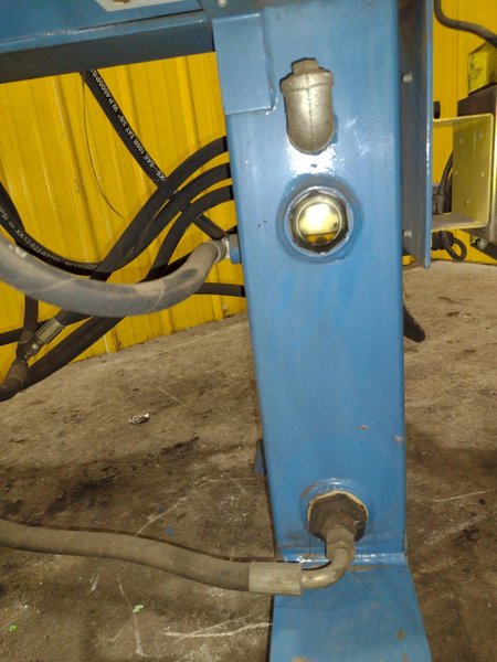 1.5" to 3" KAKA EXHAUST MODEL #EPB-3 HYDRAULIC PIPE / EXHAUST BENDER: YOBRO #25799