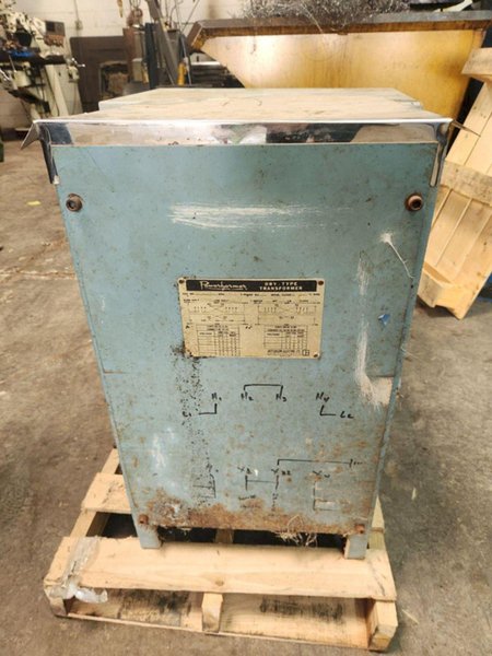 37.5 KVA POWERFORMER 240X480 - 120/240 ELECTRICAL TRANSFORMER: STOCK #23445