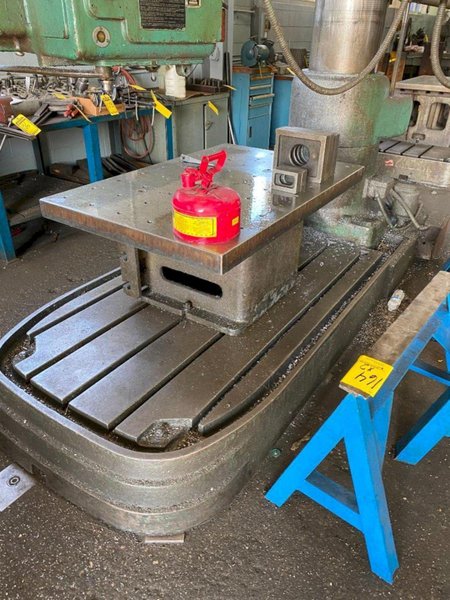 6&#039; X 17&quot; AMERICAN HOLE WIZARD RADIAL ARM DRILL. STOCK # 0644123