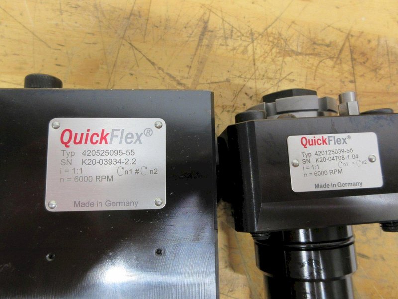WTO QuickFlex Live Tool Holders for Eurotech Biglia T3, (1ea) Radial and Axial ER25 Collet Type, ***NEW IN BOXES**- Auction Item