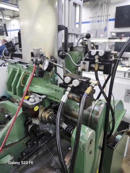 Royal Master Gen 5 (TG12x3) CNC  Guidewire  Centerless Grinder, Grinding Wire from: .0001" to .250", up to 17', with Scale Feedback to: .000004", Strongarm CNC Mini Station 15.1 - Windows Control , 7.5 HP. with Accu-Feed AGF 5M-V Wirefeeder,