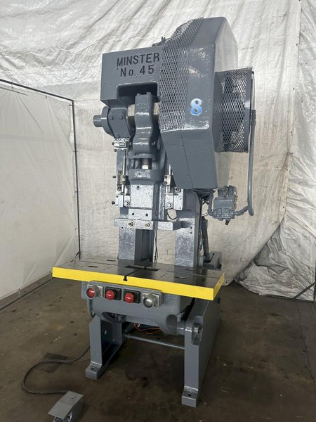 45 TON MINSTER 45 OBI PRESS. STOCK # 0328026
