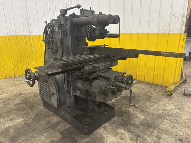 KEARNEY &amp; TRECKER MILWAUKEE MODEL 2CH HORIZONTAL MILLING MACHINE: YOBRO #23956