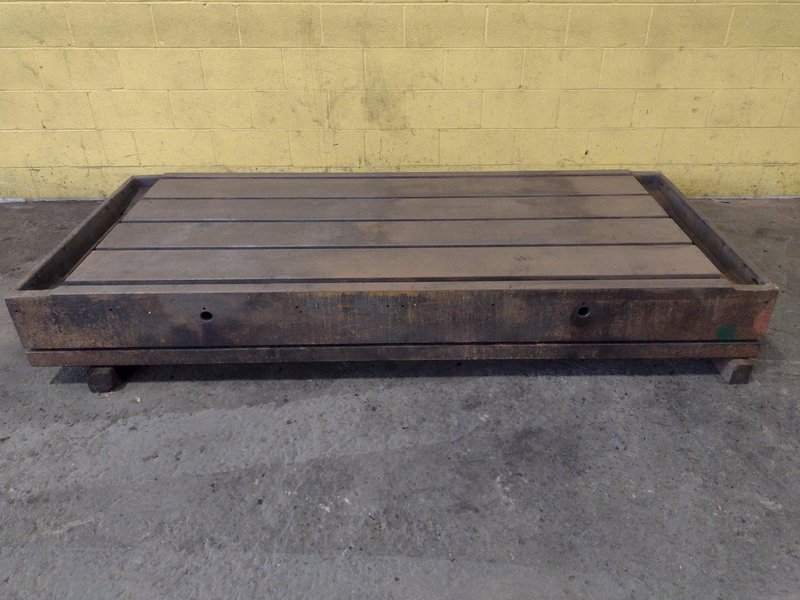 96&quot; X 42&quot; T-SLOTTED PLATE / LAYOUT TABLE : STOCK 17378