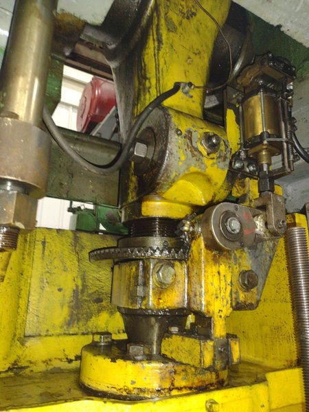 110 TON BLISS OBI MODEL #C-110 FW STAMPING PUNCH PRESS, 6" STROKE : YOBRO #25934