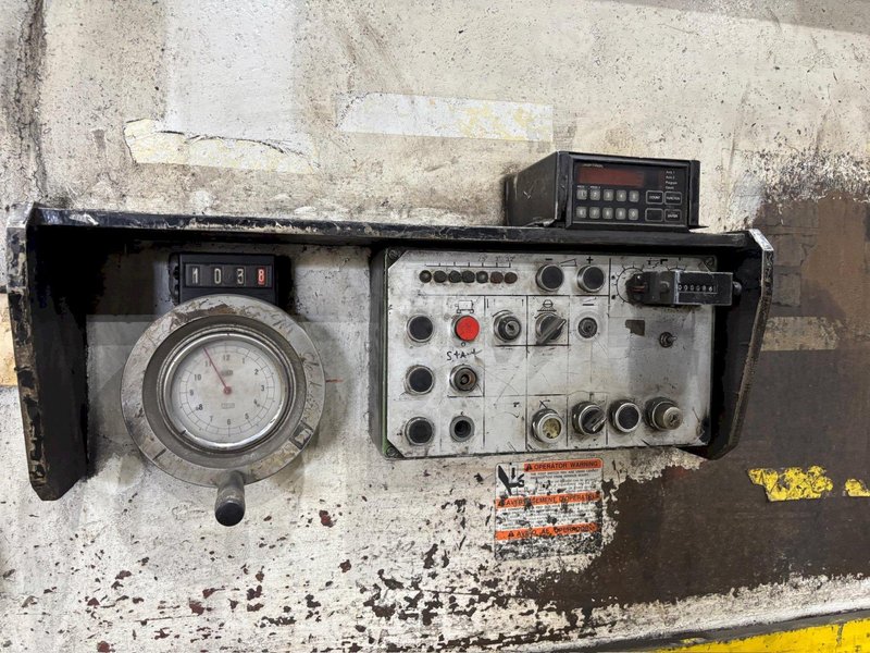 12' X 1/2" LVD MODEL #12-OH-50 HYDRAULIC POWER SHEAR: STOCK 16342