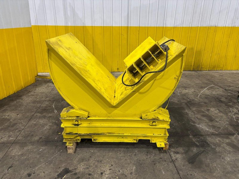 6,000 LBS X 36” X 36” WEST BEND POWERED COIL FLIPPER UPENDER: YOBRO #24353