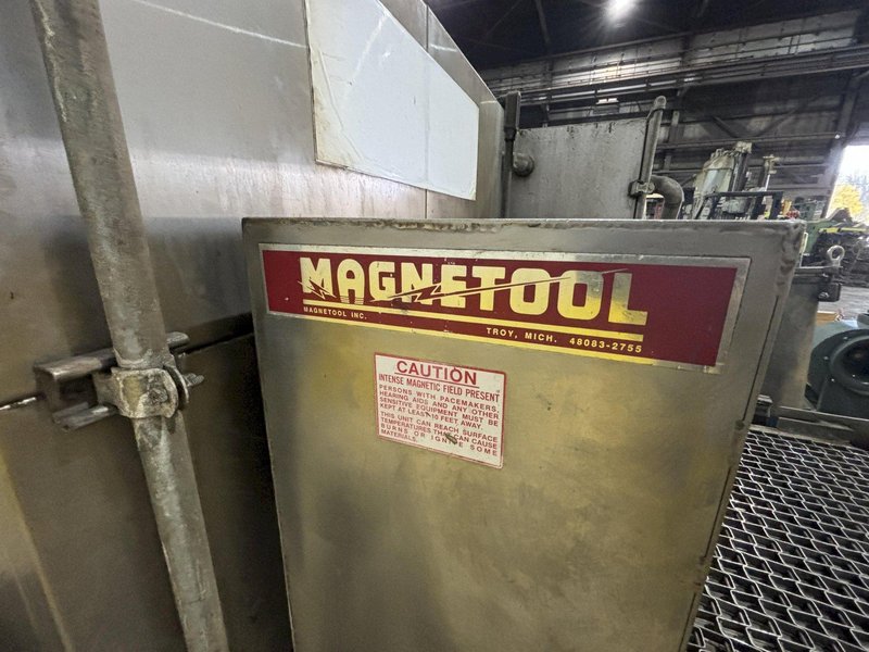 24&quot; W X 11&quot; H RANSOHOFF 3-STAGE STAINLESS STEEL PASS THROUGH BELT CONVEYOR PARTS WASHER, 2003, ELECTRIC HEAT: STOCK #22020