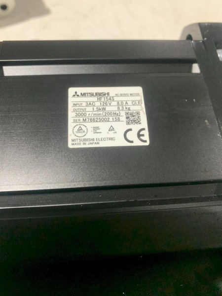 MITSUBISHI SERVO MOTOR HF1542-A51 USED