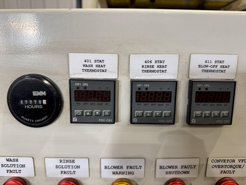 24" W X 10" H MIDBROOK MODEL #CYCLONE W/R/B0 STAINLESS STEEL BELT STYLE PARTS WASHER 2011: YOBRO #24811