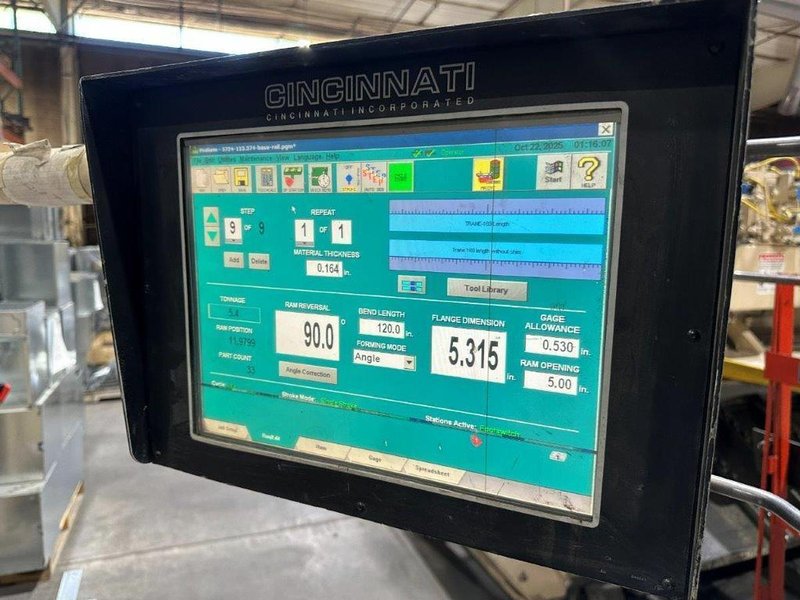 2004 Cincinnati PF350-12 Hydraulic Press Brake (#5730)