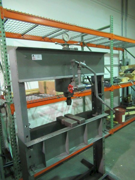 Dake 7-105 75 Ton Hand Operated Hydraulic H-Frame Press- Auction Item
