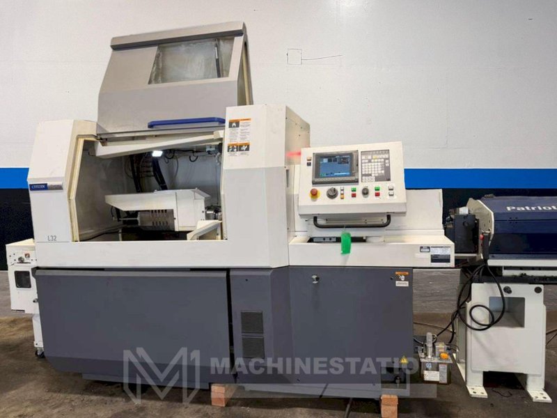 Citizen Cincom L32-1M8 CNC Swiss Type Automatic Lathe – 2019 Bar Feeder