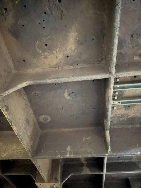 12&#039;3&quot; X 8&#039;3&quot; STEEL LAYOUT TABLE: STOCK #23550