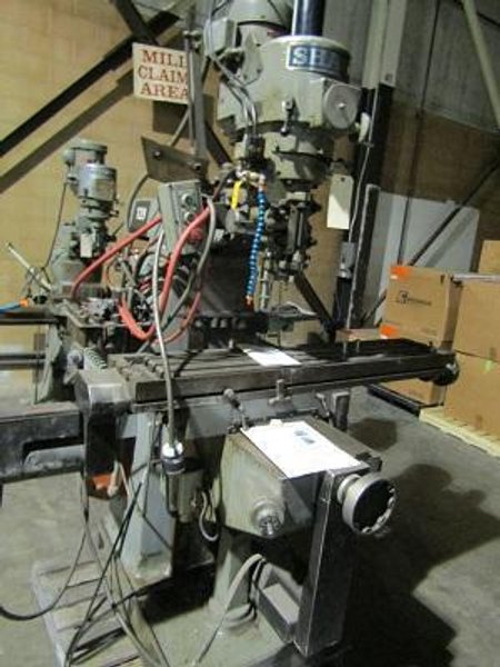 SHARP MILL WITH PROTO TRAK MX2 CONTROLLER VERTICAL MILL