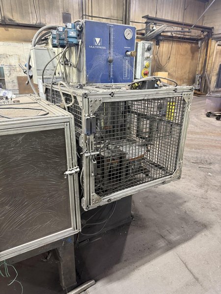 8 TON MULTIPRESS MODEL #M5P-8 HYDRAULIC C-FRAME PRESS: YOBRO #24274