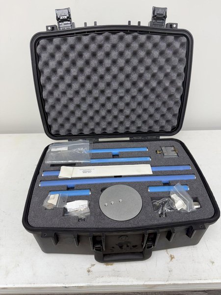 BRUNSON MODEL #6010 OPTICAL SCALE COMPONENTS, INCLUDING RULER AND LEVEL: YOBRO #24182