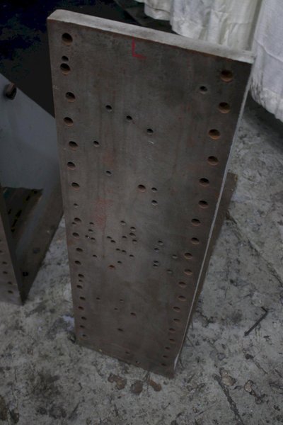 (1) SET OF DOUBLE GUSSETS ANGLE PLATES: STOCK #75053