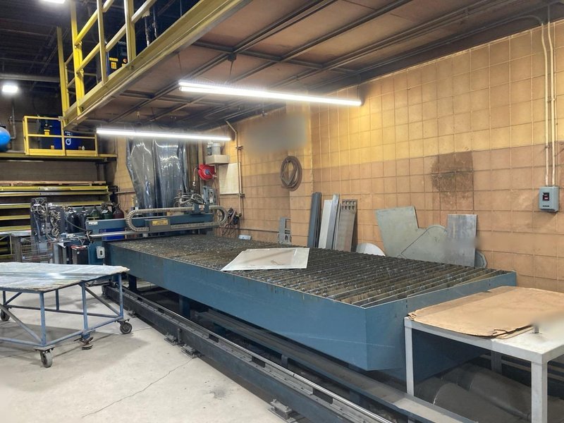 5′ x 20′ Lockformer Vulcan 3100D Plasma Table, 2013 – 130 Amp Hypertherm HPR130