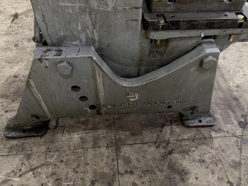 60 TON L&amp;J OBI MECHANICAL STAMPING PRESS 6" STROKE: STOCK #23243