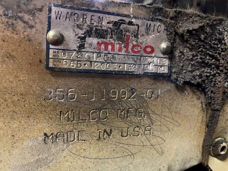 MILCO 665-12003-132 Pinch Type Weld Gun USED