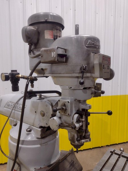2 HP BRIDGEPORT SERIES 1 VARIABLE SPEED RAM STYLE KNEE MILL : STOCK #19924