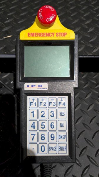 IPG 112081 FIBER LASER PENDANT CONTROLLER USED