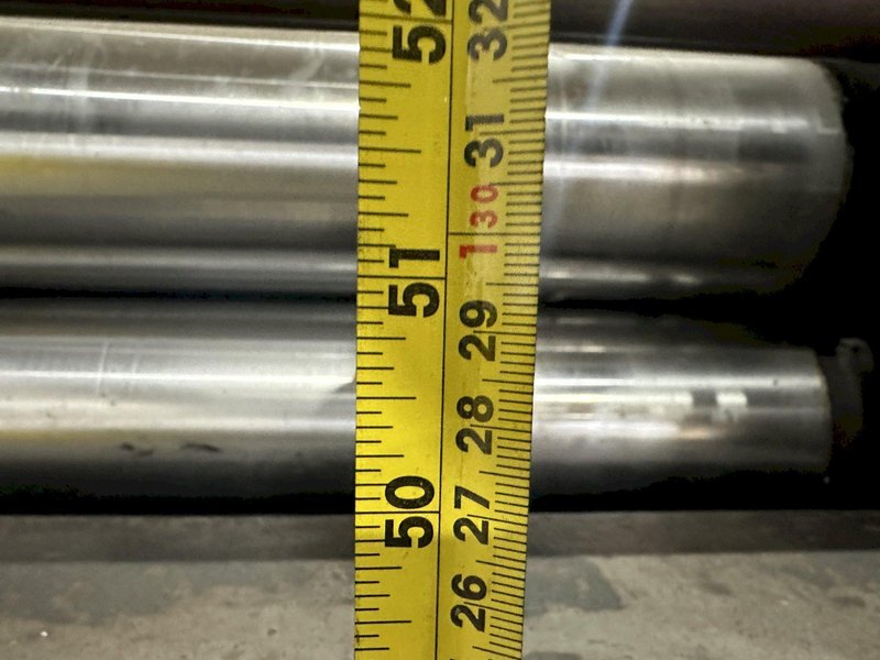 48" X 14 GAUGE AUTOMATIC FEED MODEL 13-32-48 13 ROLL STRAIGHTENER LEVELER: STOCK 19766