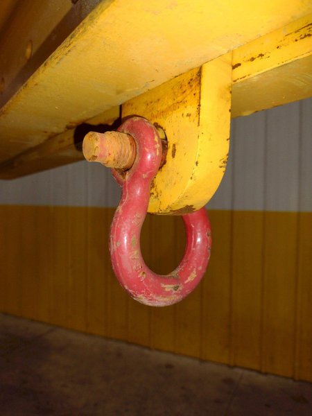 10,000 LBS X 128" X 10" CALDWELL MODEL #17-5-10 SPREADER BAR: YOBRO #24577