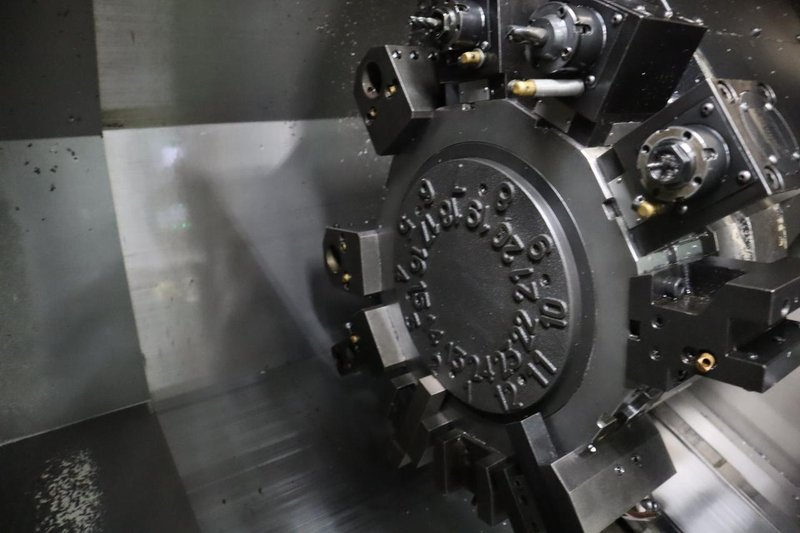 Doosan Puma 2100SY CNC Lathe, Live Milling, Y-Axis, Sub-Spindle, C-Axis Main and Sub, Chip Conveyor, Parts Catcher, Conveyor- Auction Item