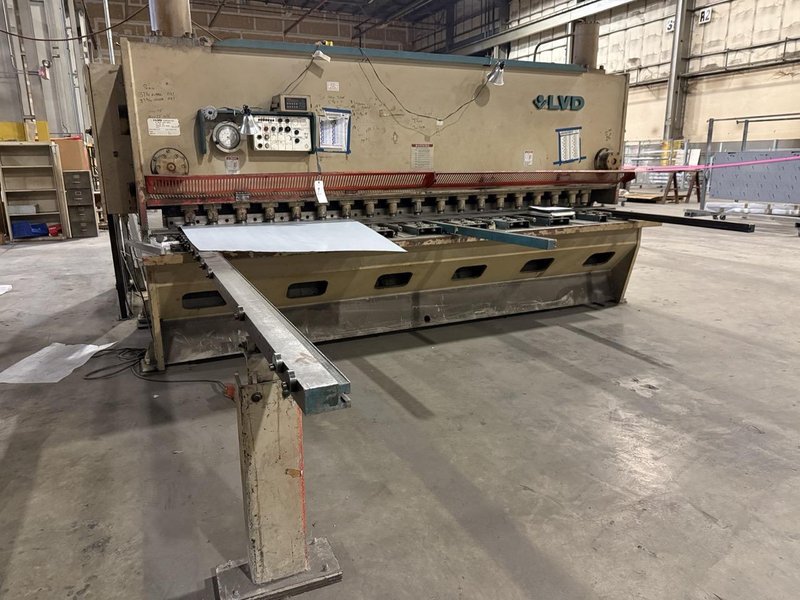 12’ X 1/2” LVD 12-OH-50, Hydraulic Shear